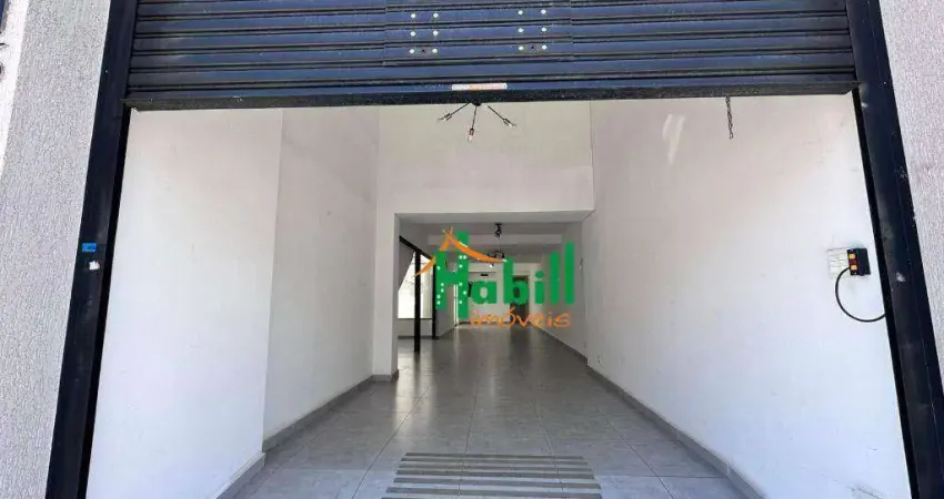 Salão para alugar, 100 m² por r$ 4.750,00/mês - jardim santa helena - suzano/sp