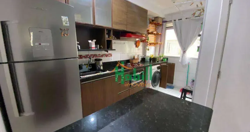 Apartamento com 2 dormitórios para alugar, 50 m² por r$ 1.990,00/mês - jardim monte cristo - suzano/sp