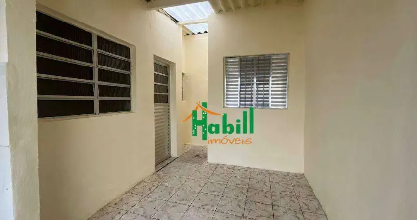 Casa com 1 dormitório para alugar, 65 m² por r$ 1.100,00/mês - jardim monte cristo - suzano/sp