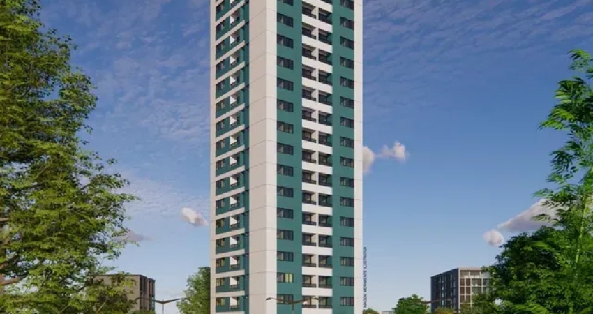 Edf. Adaucto José de Melo | Apartamento 2 quartos (1 suíte) 48m² | Varanda