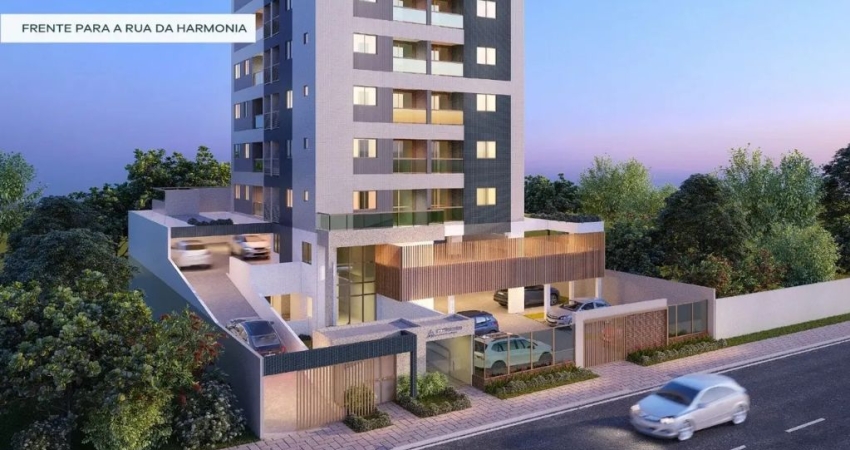CNN - Oportunidade  em CASA AMARELA - Edf. Harmonia Prime Residence, com 2 QUARTOS, 1SUÍTE, VARANDA , 1 VAGA.