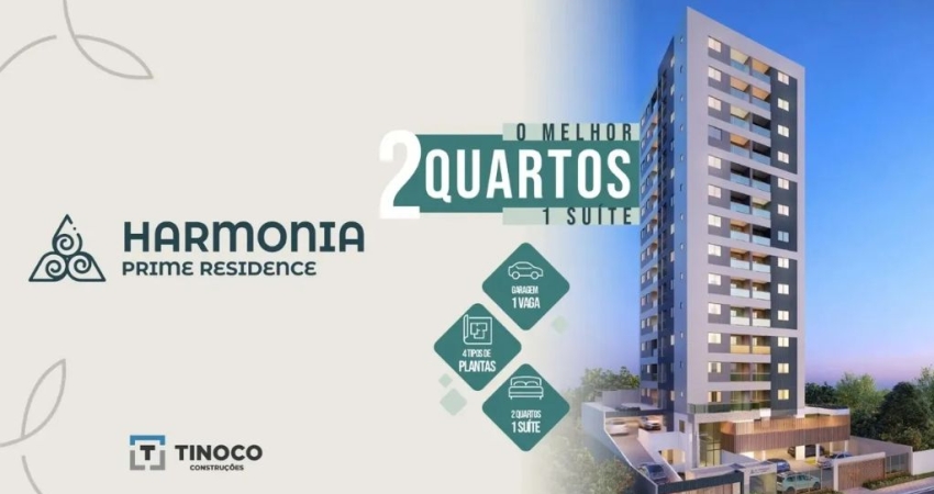 CNN - Oportunidade  em CASA AMARELA - Edf. Harmonia Prime Residence, com 2 QUARTOS, 1SUÍTE, VARANDA , 1 VAGA.