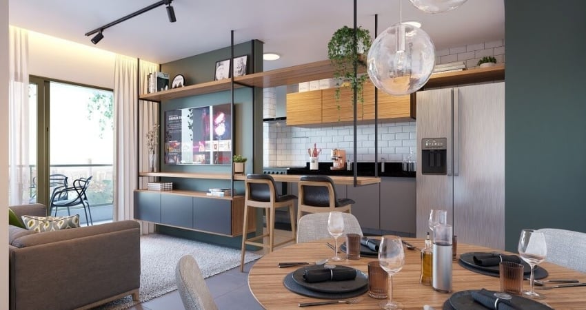 EM-Luciano Friedheim  3 Quartos com 68m², Varanda Gourmet e Acabamento Premium em Casa Forte
