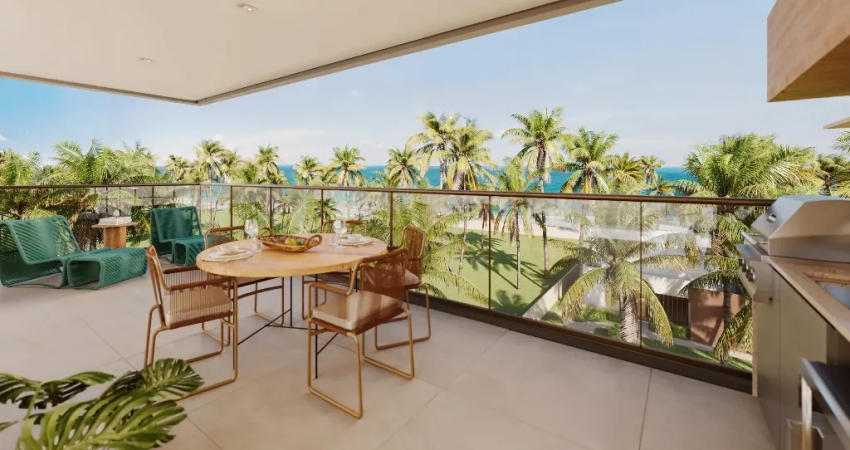Habitá Home Resort  2 Quartos com Varanda Gourmet e Estrutura de Lazer Incrível na Praia do Cupe