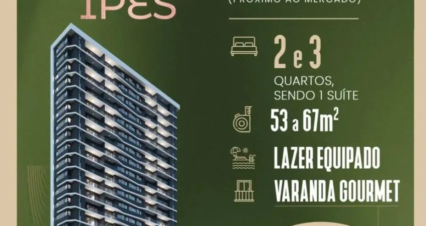 KKS- LANÇAMENTO DA CAMPOS GOUVEIA COM PARCELAS FIXAS - PRAÇA DOS IPÊS- 67m²- COM 3 QUARTOS, SUÍTE, LAZER COMPLETO, GARAGEM, ÓTIMA LOCALIZAÇÃO E MUITO MAIS BENEFÍCIOS...