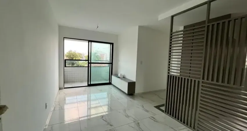 Edf. Adaucto José de Melo | Apartamento 2 quartos (1 suíte) 48m² | Varanda