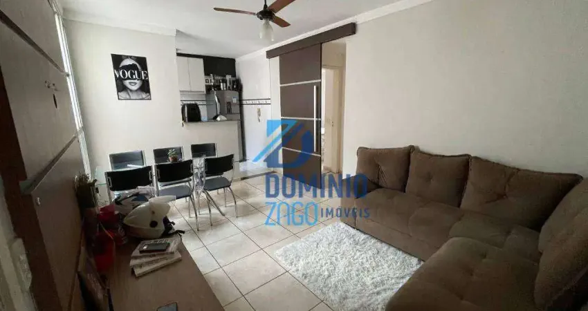 Apartamento com 2 dormitórios à venda, 48 m² por R$ 180.000,00 - Fabrício - Uberaba/MG