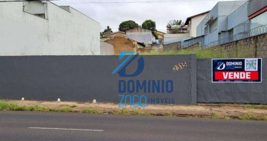 Terreno, 412 m² - venda por R$ 440.000,00 ou aluguel por R$ 1.500,00/mês - Estados Unidos - Uberaba/MG