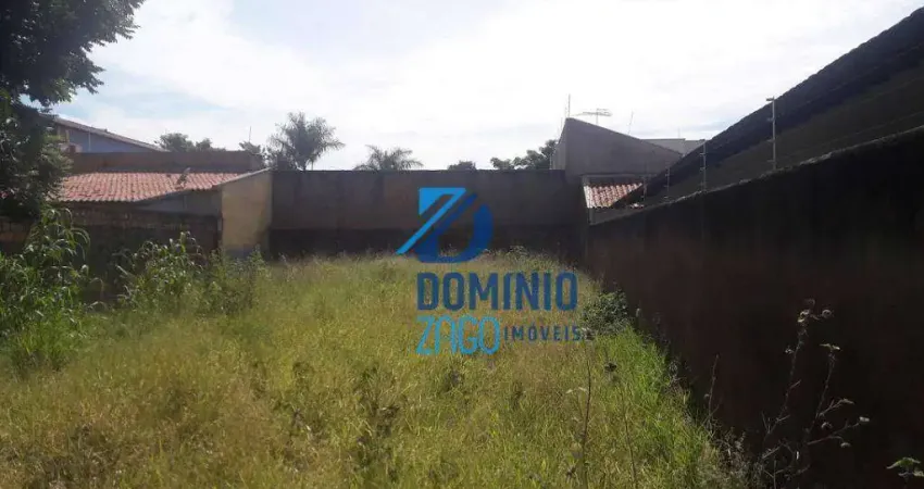 Terreno à venda, 336 m² por R$ 210.000,00 - Jardim São Bento - Uberaba/MG