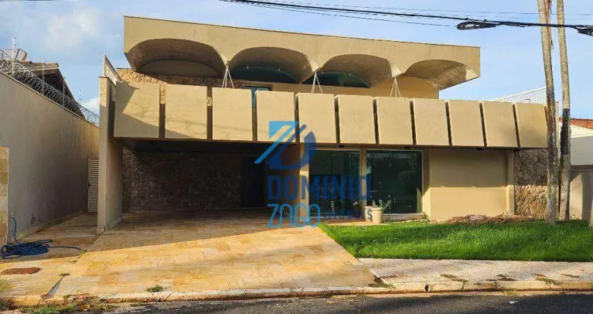 Casa com 6 dormitórios, 511 m² - venda por R$ 3.000.000,00 ou aluguel por R$ 9.600,00/mês - Morada das Fontes - Uberaba/MG