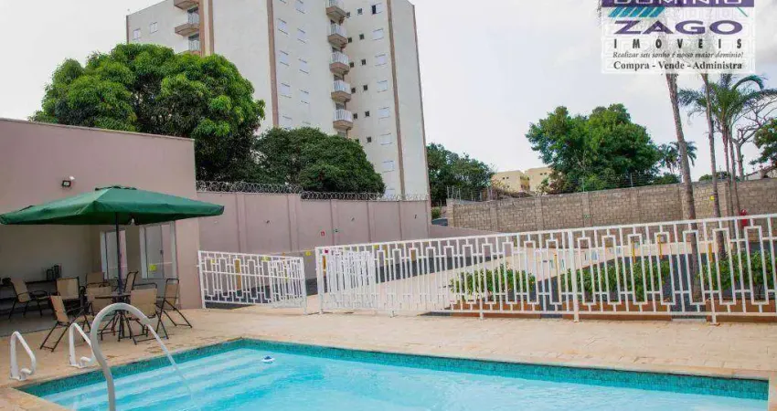 Apartamento com 3 dormitórios à venda, 78 m² por R$ 380.000,00 - Fabrício - Uberaba/MG