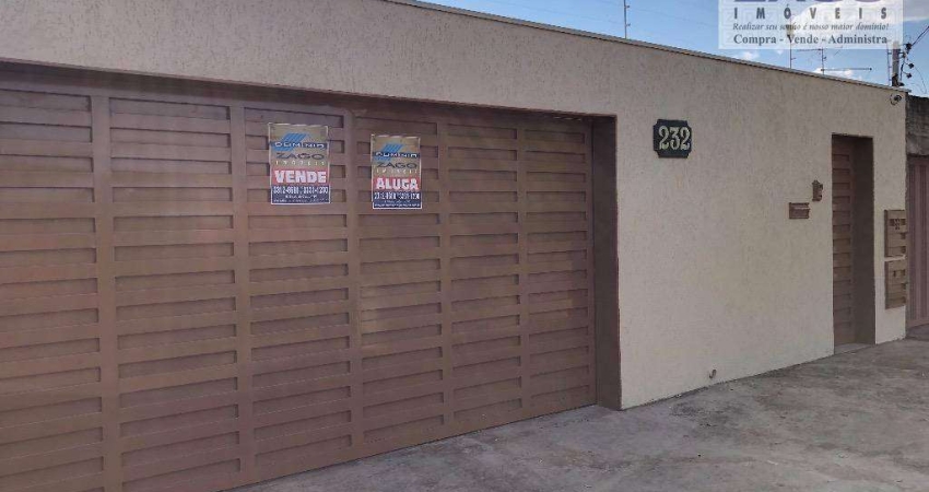Casa com 3 dormitórios, 150 m² - venda por R$ 430.000,00 ou aluguel por R$ 2.523,33/mês - Jardim Espanha - Uberaba/MG