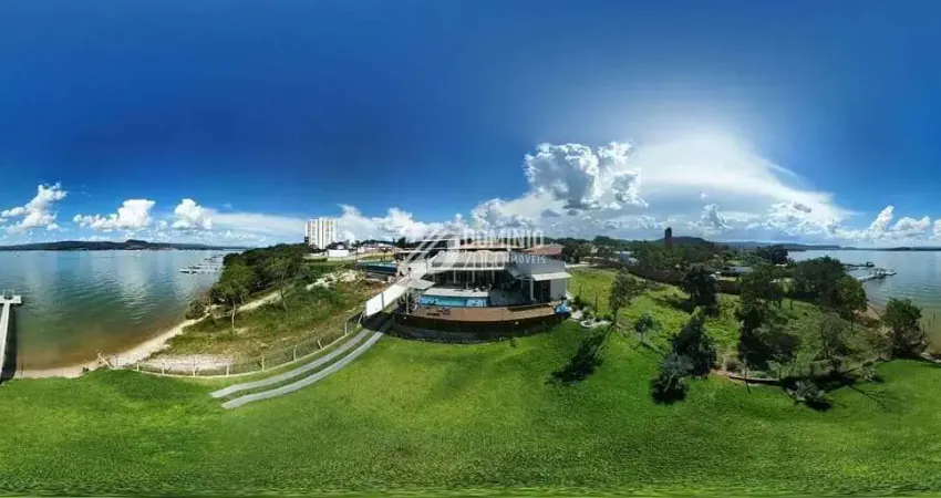 Rancho com 6 dormitórios à venda, 530 m² por r$ 7.000.000,00 - rifaina - rifaina/sp