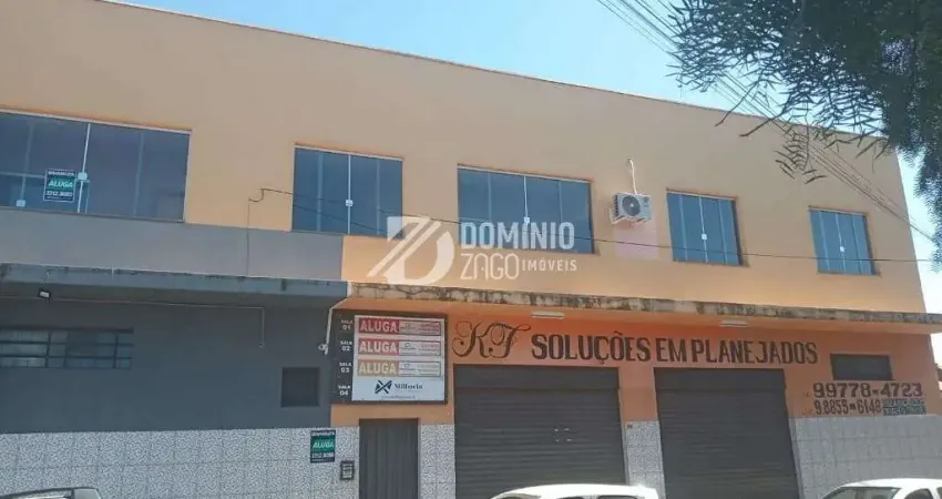 Sala para alugar, 67 m² por r$ 1.317,50/mês - josa bernardino ii - uberaba/mg