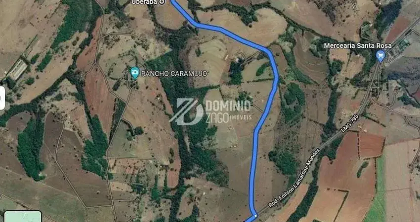 Chácara à venda, 5000 m² por r$ 220.000,00 - zona rural - uberaba/mg