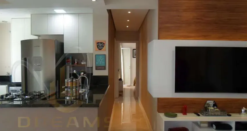 Apartamento para venda em indaiatuba, vila homero, 2 dormitórios, 2 suítes, 3 banheiros, 2 vagas