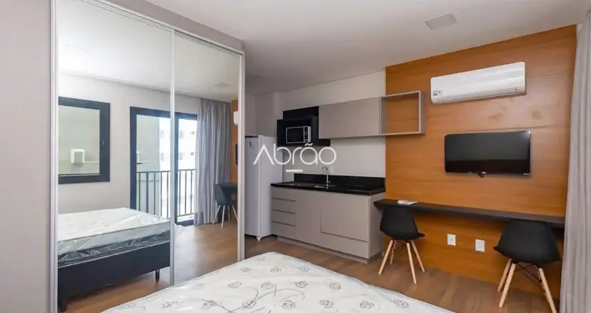 Studio Mobiliado e Equipado para Alugar no Batel - 22,95 m² - Edifício BF2211 | Ref 178
