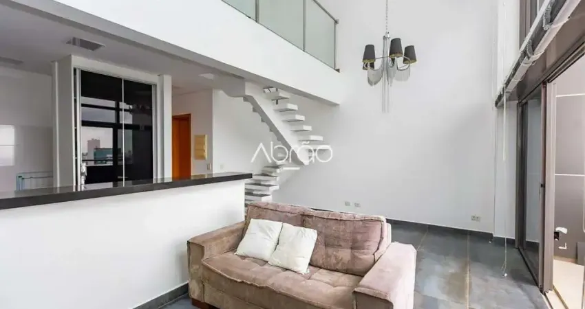 Apartamento Duplex Mobiliado para Alugar no Universe Life Square, Centro de Curitiba - 77 m² | Ref 459