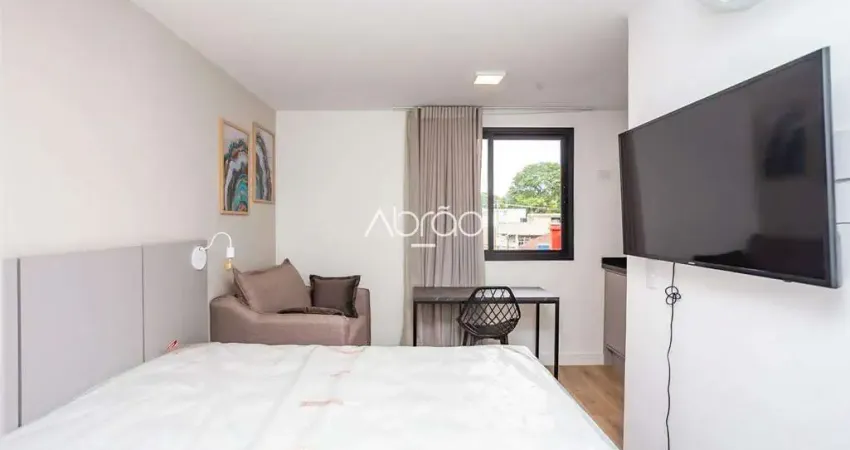 Studio mobiliado para alugar a 2 quadras da pucpr no prado velho – ideal para estudantes | ref 499