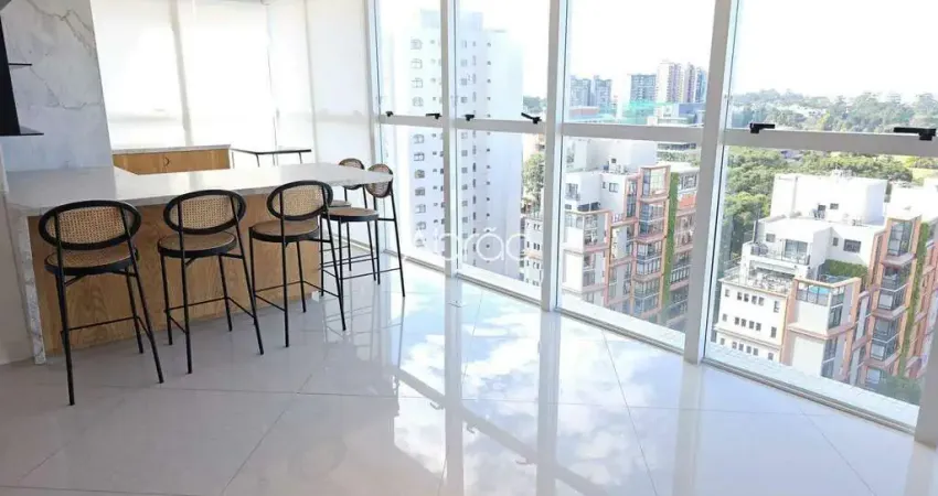 Apartamento com 3 Suítes Mobiliado para alugar no Cabral – 176 m² - Edifício Kandinsky | Ref 532