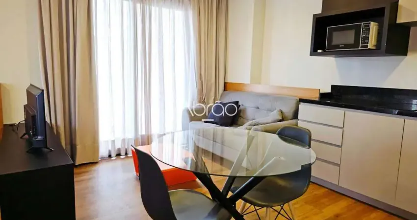 Studio mobiliado completo com sacada para alugar no batel – 30,33 m² - bf2211 | ref 462