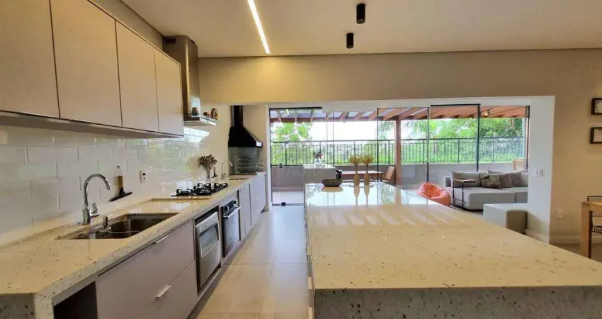 Apartamento garden à venda no swiss park em campinas, com 3 suítes, com 220 m², la vie swiss park