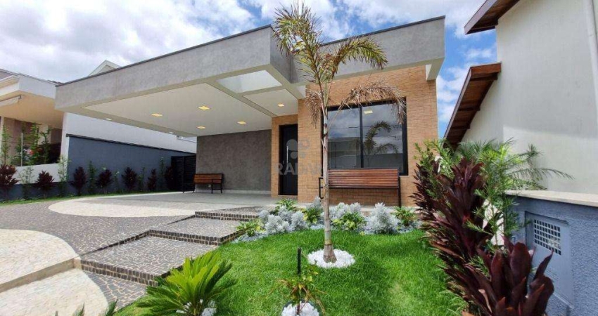 Casa térrea alto padrão à venda Swiss Park Campinas, com 3 suítes, com 220 m², Baden