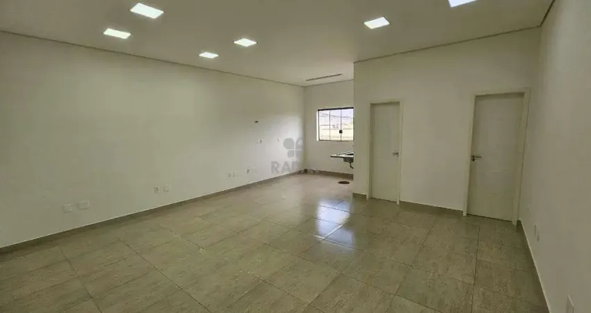 Sala para alugar em Campinas, Swiss Park, com 43 m²