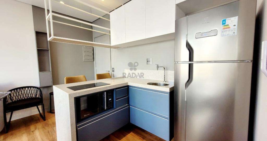 Apartamento à venda e para alugar em Campinas, Cambuí, com 1 suíte, com 38.5 m², Edificio Lille