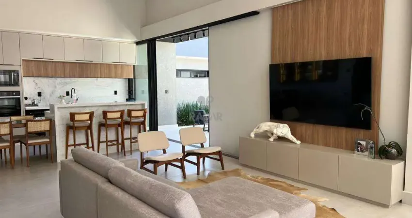 Casa à venda em Paulínia, Jardim América, com 3 suítes, com 221 m², Villa Bella Siena