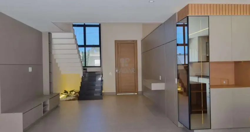 Espetacular sobrado contemporâneo à venda em condomínio fechado - valinhos