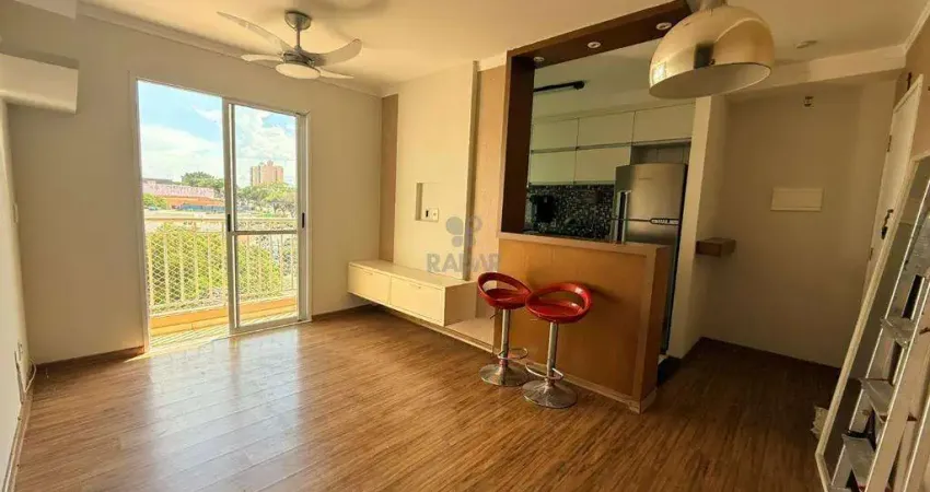 Apartamento para alugar em campinas, vila nova, com 2 quartos, com 58 m²
