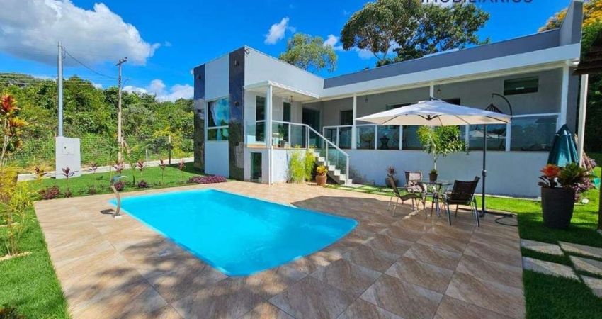 CASA MODERNA NO COND. ESTANCIA DA MATA JABOTICATUBAS!