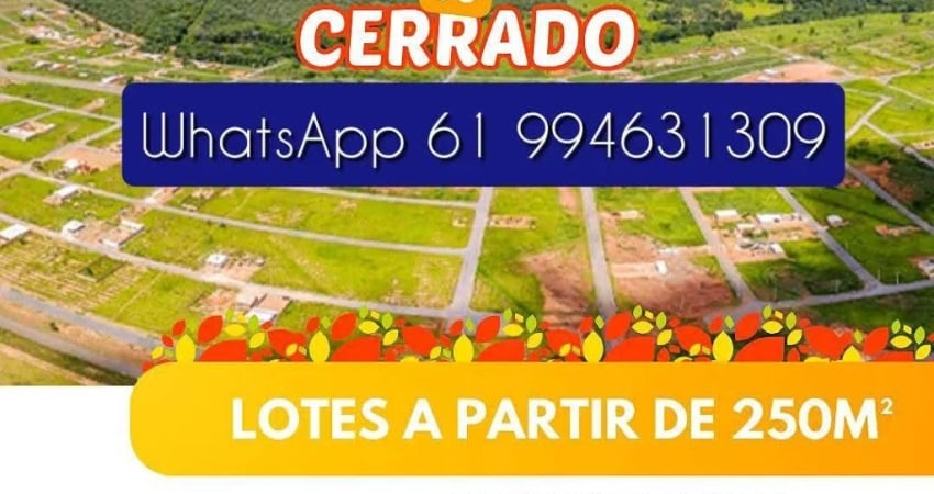 PARQUE DE  CERRADO LOTEAMENTO LOTES PARCELADOS NO BOLETO