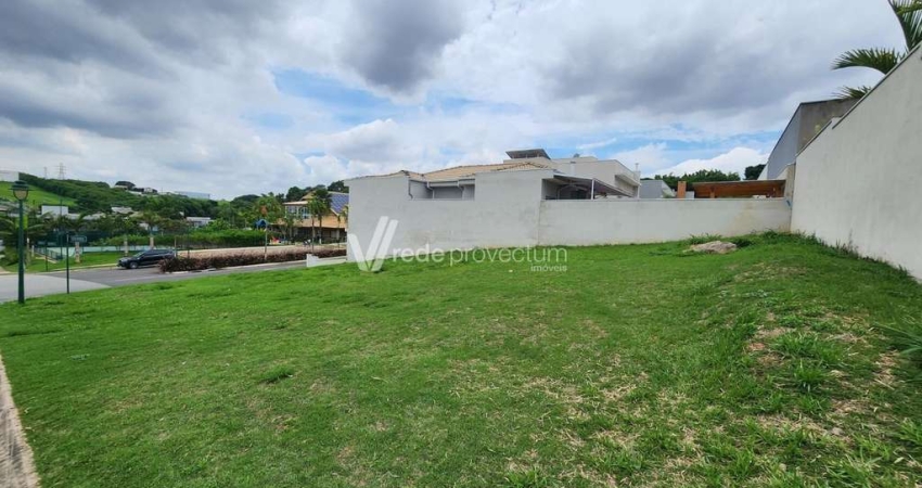 Terreno em condomínio fechado à venda na Avenida Paulo Roberto Russo Pedroso, s/n°, Swiss Park, Campinas