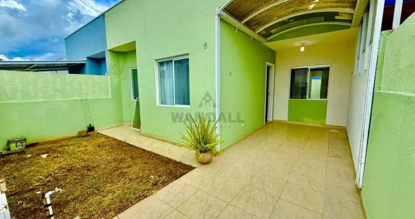LINDA CASA COM 3 QUARTOS SEMI MOBILIADA EM CAMPO LARGO DA ROSEIRA