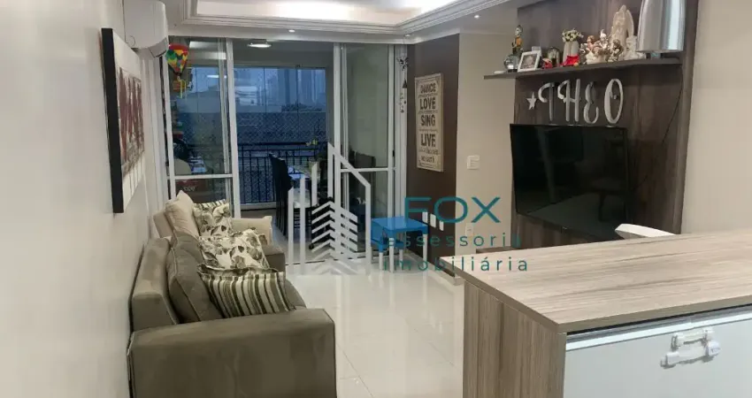 Apartamento no Tatuapé com 2 dormitórios, 1 suíte.e.1.vaga
