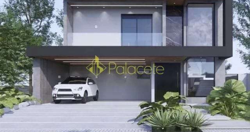 Casa à venda 4 Quartos, 4 Suites, 4 Vagas, 260M², Bairro do Grama, Caçapava - SP | Condomínio Terra