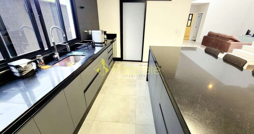 Casa à venda 4 Quartos, 2 Suites, 2 Vagas, 300M², Piracangaguá, Taubaté - SP | Condomínio Ouroville