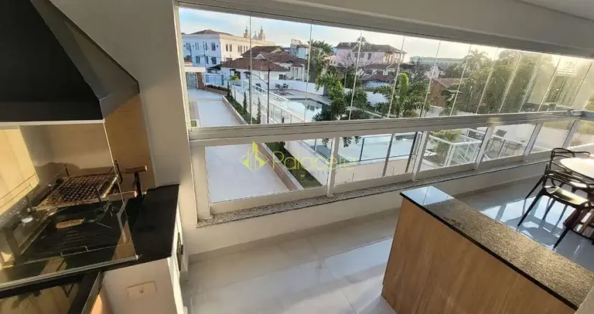 Luxuoso Apartamento de 132m² no Centro de Pindamonhangaba com 3 Suítes, Varanda, Lazer Completo e 3