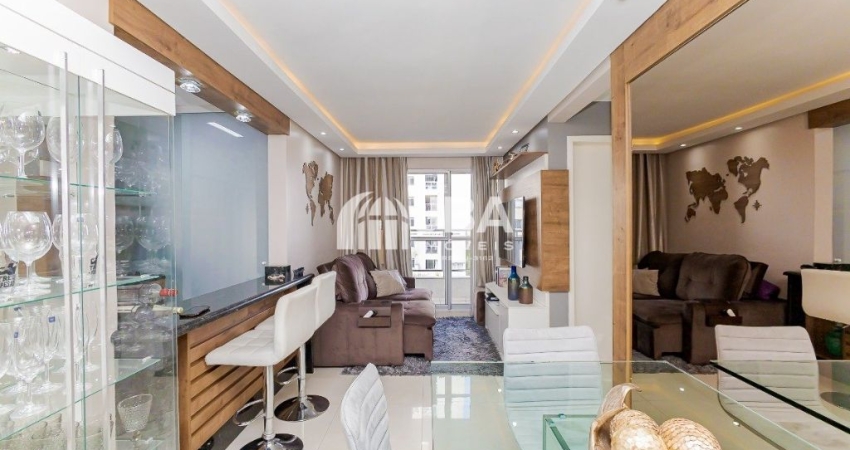 Apartamento com sacada com churrasqueira  ACEITA PERMUTA