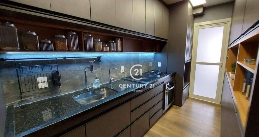 Apartamento com 2 dormitórios à venda, 69 m² por R$ 860.000,00 - Taquaral - Campinas/SP