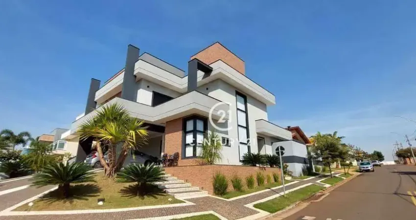 Sobrado com 4 dormitórios à venda, 320 m² por R$ 2.790.000,00 - Terras do Cancioneiro - Paulínia/SP