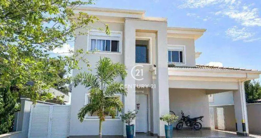 Sobrado com 4 dormitórios à venda, 262 m² por R$ 1.900.000,00 - Terras do Cancioneiro - Paulínia/SP