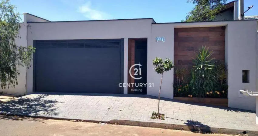 Casa com 4 dormitórios à venda, 225 m² por R$ 950.000,00 - Terras de Santa Bárbara - Santa Bárbara D'Oeste/SP