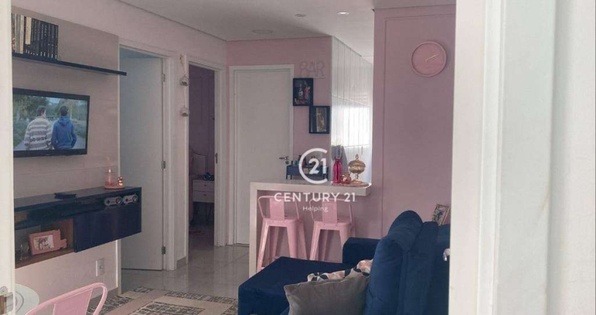 Apartamento com 2 dormitórios à venda, 48 m² por R$ 230.000,00 - Jardim das Constelações - Salto/SP