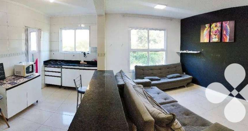 Apartamento com 2 dormitórios à venda, 60 m² por R$ 290.000,00 - Vila Voturuá - São Vicente/SP