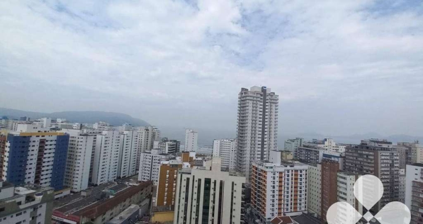 Apartamento com 1 dormitório à venda, 58 m² por R$ 770.000,00 - Boqueirão - Santos/SP