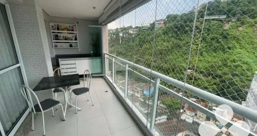 Apartamento com 3 dormitórios à venda, 98 m² por R$ 920.000,00 - José Menino - Santos/SP