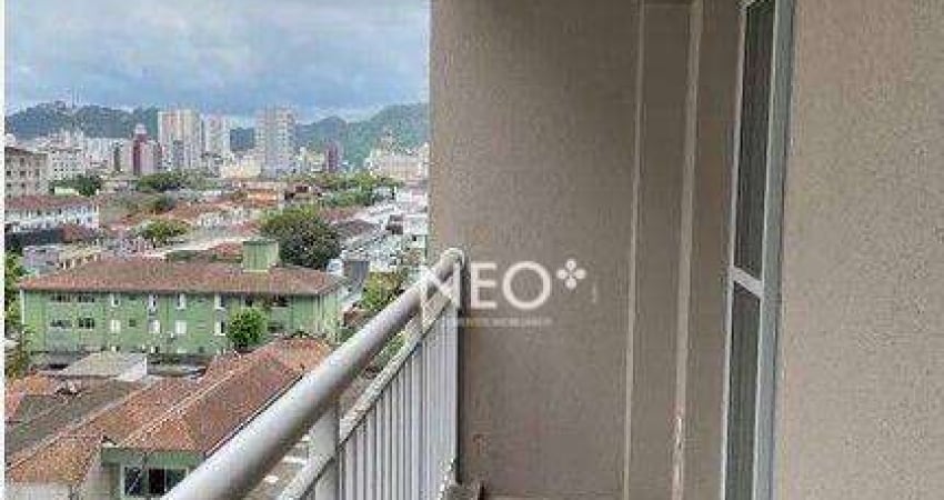 Sala para alugar, 45 m² por R$ 1.200,02/mês - Vila Matias - Santos/SP